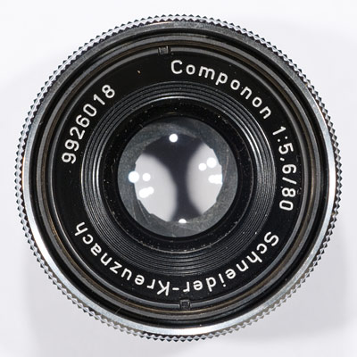 Schneider 80mm f/5.6 Componon Lens Test